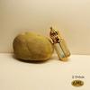 1PCS Crystal Glass Perfume Bottle,Transparent Bronzing Essential Oil Bottle Middle East Crystal Gold Essential Oil Bottles(6ml) view 2