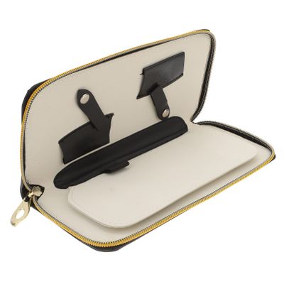 Beaupretty Hairstylist Traveling Case Scissor Cases Hairdressing Shear Holder Barber Cutting Shears Pouch Zipper Storage Case for Hairstylists Barber Travel Case