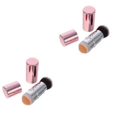 FOMIYES 2pcs Facial Oil Control Tool Natural Roller Facial Massager for Oily Skin