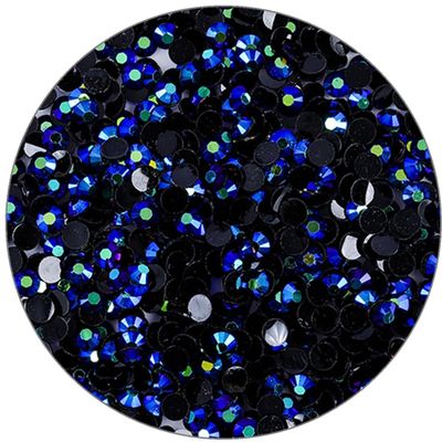 500 Pieces SS30 6mm Flatback Rhinestones Clear Glasses Round Gems AB Crystals for Nail Art DIY Crafts Clothes Glitter Stones Sapphire