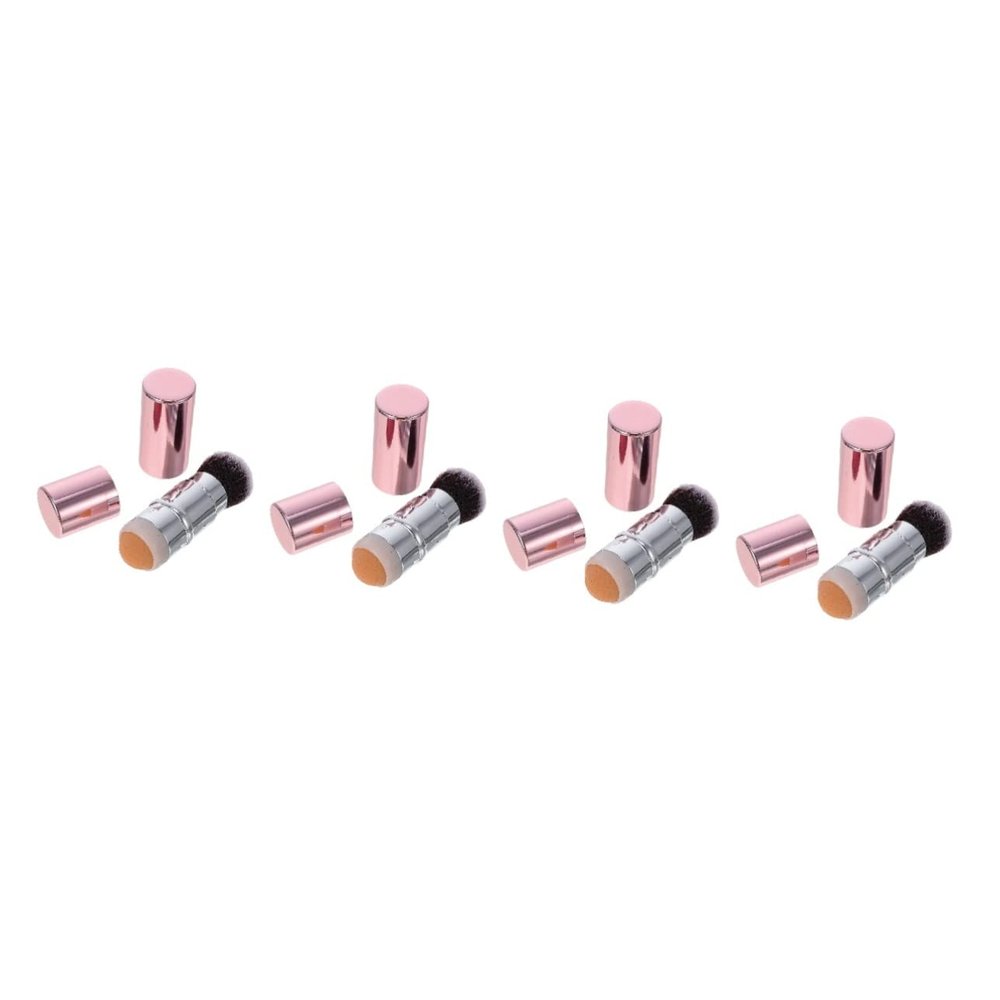 FOMIYES 4pcs Volcanic Face Roller Skin Care Roller Oil Remover for Face Portable Beauty Tool