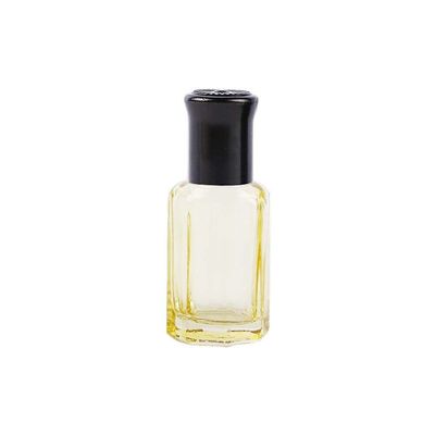1PCS Portable Perfume Bottle,Travel Oil Bottles Refillable Bottles Stainless Roller Empty Bottles Glass Bottle Stainless Roller Ball Vial(10ML,yellow)