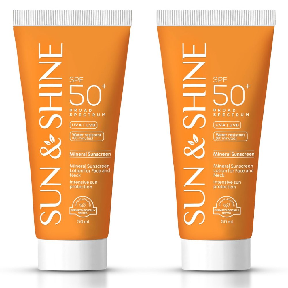 Sun & Shine Mineral Sunscreen Lotion 2-pack Bundle