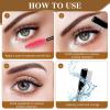 Metal Eyelash Comb & Separator - 2 Pack Eyelash & Eyebrow Brush Grooming Tool with Metal Teeth for Women view 2