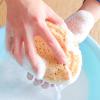 HUFFA Sponge Shower Bathsponges Body Natural Exfoliating Honeycomb Sea Baby Loofahseaweed Soft Bathing Wool Feel Loofahs view 3
