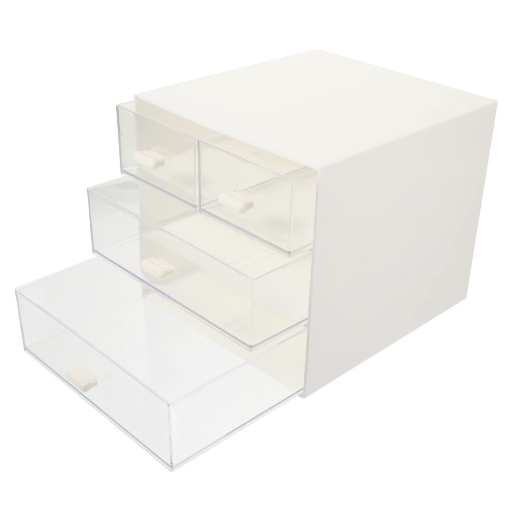 Hemoton Jewelry Case Design Multi-purpose Storage Box for Jewelry and Crafts and Lightweight Organizer for Bedroom Office Living Room
