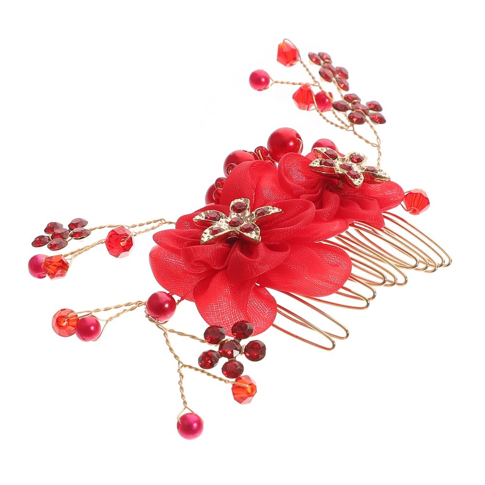 Beavorty Wedding Hair Combs Bridal Hair Pieces Crystal Jewelry Elegant Headband for Special Occasions