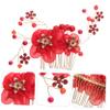 Beavorty Wedding Hair Combs Bridal Hair Pieces Crystal Jewelry Elegant Headband for Special Occasions view 3