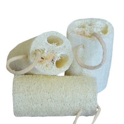 HUFFA 3pcs Bath Body Shower Floristic Dishwasher Natural Loofah Exfoliating Sponges Massage Scrubber Utensils Kitchen Dishes Eco Friendly