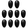 Beaupretty 10 Pairs Hair Dye Ear Covers Plastic Hair Salon Earmuffs Ear Protector Ear Caps Black view 1