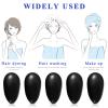 Beaupretty 10 Pairs Hair Dye Ear Covers Plastic Hair Salon Earmuffs Ear Protector Ear Caps Black view 4