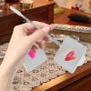 BESPORTBLE 1set Stainless Steel Makeup Mixing Palette Spatula for Foundation Blending Manicure Pigments and Nail Art Easy to Clean Convenient Design for Cosmetic Application view 3