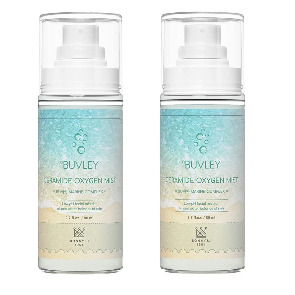 BUVLEY Ceramide Oxygen Face Mist | Low pH, Vegan, Cruelty Free | Hydrating Refreshing Soothing Facial Mist Spray with Antioxidants 2.7 Fl Oz (2)