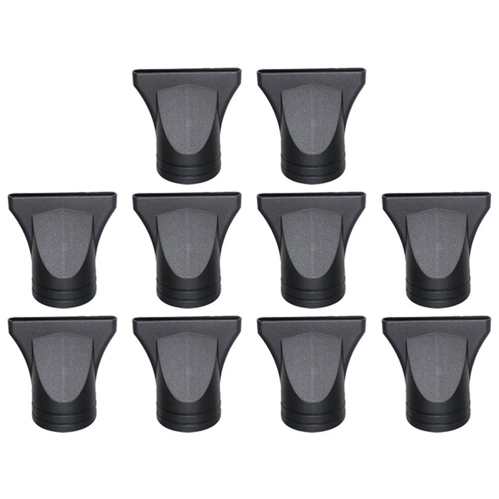 Healvian 10pcs Hair Dryer Nozzle Attachment Blow Dryer Styling Tool Creative Flat Nozzle for Smooth Lightweight and Design for and Home Use