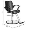 Eastmagic Barber Chair Salon Chair for Hair Stylist Hydraulic Salon Barber Chair Hair Salon Chair Classic Style view 2