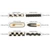 12pcs Duckbill Hair Clip Plaid Hairpins Girl Clips view 2
