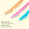 24 Pack of Eyebrow Razor for Women Face Razors Eyebrow Trimmer Dermaplaning Tool Facial Razor with Safety Cover Multipurpose Exfoliating Dermaplaning Hair Trimmer Shaper Shaver with Precision for Men view 3