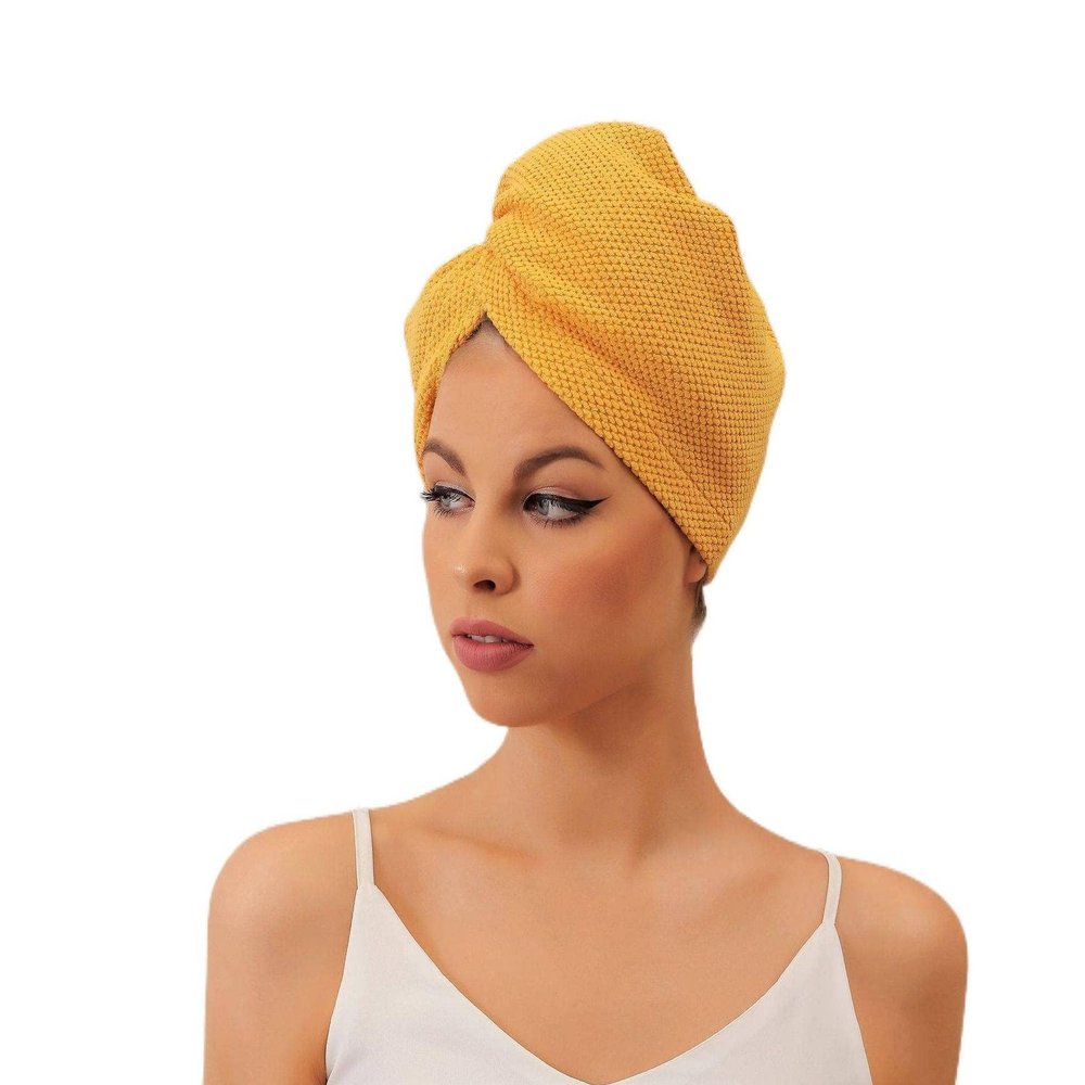 CYGURT Superfine Hair-Drying Cap Fiber Hair-Drying Cap Water Absorbent Wipe Headscarf Hair-Drying Towel Quick-Drying Turban Hair-Drying Cap Towel
