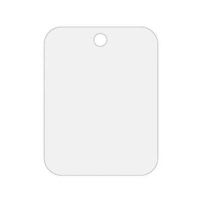 Acrylic Shower Mirror Portable Hangable Shaving Mirror Wall Hanging Mirror Travel Bathroom Shower Shave Mirror Shower Mirror Acrylic Shaving Mirror Bathroom Mirror for Travel Washroom 13x17cm 20x30cm