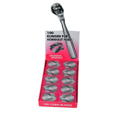 YNR Callus Remover Corn Plan Hard Skin Remover Foot Heel Shaver Pedicure (200 Pack)