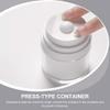 Cabilock 4pcs Refillable Cream Box Multi-function Cosmetic Sample Bottle Light-weight Travel Storage for Facial Creams and Lotions Vacuum Design for Easy Filling and Refilling view 4