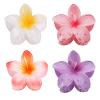 GQLV Large Claw Clips for Thick Hair - Strong Hold Nonslip Hawaiian Flower Hair Accessories, Banana Clip for Thin Hair view 1