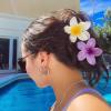 GQLV Large Claw Clips for Thick Hair - Strong Hold Nonslip Hawaiian Flower Hair Accessories, Banana Clip for Thin Hair view 3