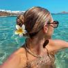 GQLV Large Claw Clips for Thick Hair - Strong Hold Nonslip Hawaiian Flower Hair Accessories, Banana Clip for Thin Hair view 4