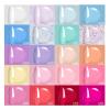 beetles Gel Polish 6 Pcs City of Love Collection 5 Colors Pink Red Ros & 2 Pcs White Liner Nail Lamp Cured Swirl Nails Design Base Top Coat 20Pcs Easter Macaron Colors Collection Bright Nail Art view 3
