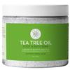 Pure Body Naturals Tea Tree Oil Foot & Bath Soak with Epsom and Dead Sea Salt, 20 oz - Therapeutic Blend - Relief for Tired Muscles, Addresses Common Foot and Toenail Issues, Eliminates Foot Odor view 1