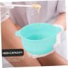 FOMIYES wax melter silicone bowl silicone wax pot lid silicone wax Hair Removal Waxing Bowl skin care face mask wax warmer silicone bowl replacement cosmetic travel view 2