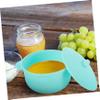 FOMIYES wax melter silicone bowl silicone wax pot lid silicone wax Hair Removal Waxing Bowl skin care face mask wax warmer silicone bowl replacement cosmetic travel view 3