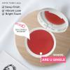 Deep Coral Cream Blush, Are U Single By Give Them Lala- Ultra-Blendable Cream Blush For Cheeks- Natural Creamy Makeup Blush- Cruelty-Free Pigmented Cheek Tint- Water & Sweat Resistant, 0.26oz view 3