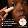 ATTITUDE Oceanly Light Coverage Under Eye Concealer Stick, Titanium Dioxide-Free, EWG Verified, Plastic-Free, Vegan & Cruelty-free Makeup, Espresso, 0.2 Ounces view 2
