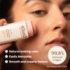 ATTITUDE Oceanly Plastic-Free Lightweight Blush Stick, Titanium Dioxide-Free, EWG Verified, Vegan & Cruelty-free Makeup, Silky Pink, 0.3 Ounces view 2