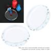 Manicure, 2PCS Nail Art Palettes Color Mixing Toning Glass False Eyelash Glue Hold Makeup Pallet view 4