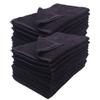 Towel Supercenter 16X26 Black Bleach Proof Salon Towels (12 Pack) view 1