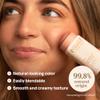 ATTITUDE Oceanly Plastic-Free Lightweight Blush Stick, Titanium Dioxide-Free, EWG Verified, Vegan & Cruelty-free Makeup, Rose, 0.3 Ounces view 2