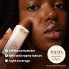 ATTITUDE Oceanly Light Coverage Foundation Stick, Titanium Dioxide-Free, EWG Verified, Plastic-Free, Vegan & Cruelty-free Makeup, Espresso, 0.42 Ounces view 2