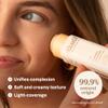 ATTITUDE Oceanly Plastic-Free Light Coverage Foundation Stick, Titanium Dioxide-Free,EWG Verified, Vegan & Cruelty-free Makeup, Nude, 16141, 0.42 Ounces view 2