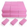 Nail Buffers (60 Pack), Buffer Block Nail File for Acrylic Nails and Natural Nails, 100/180 Grit Small Nail Buffer Block Bulk Buffing Blocks for Nail Buff Professional Manicure File Blocks Set Pink view 1