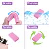 Nail Buffers (60 Pack), Buffer Block Nail File for Acrylic Nails and Natural Nails, 100/180 Grit Small Nail Buffer Block Bulk Buffing Blocks for Nail Buff Professional Manicure File Blocks Set Pink view 3