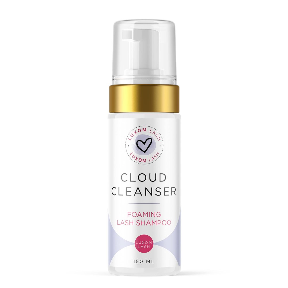 Luxom Lash Eyelash Extension Shampoo 150ml/ 5.07 fl.oz eyelash foaming cleanser/wash for eyelash extensions, lash cleanser