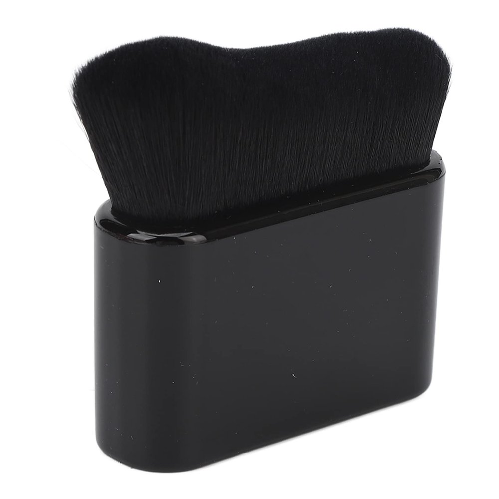 Dioche Flat Tanning Brush Large Size Black Blending Body Makeup Brush for Self Tanner Application Comfortable Face Brush for Body and Leg Makeup