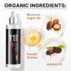 11 in 1 Moroccan Argan Oil Leave in Conditioner Spray Hair Treatment with Keratin Ultra Rich Care Nourish Spray, Color Safe with Long Lasting Shine, Tangle and Frizz Free Finish - Locks Moisture view 2