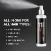 11 in 1 Moroccan Argan Oil Leave in Conditioner Spray Hair Treatment with Keratin Ultra Rich Care Nourish Spray, Color Safe with Long Lasting Shine, Tangle and Frizz Free Finish - Locks Moisture view 3