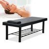 Massage Therapy Table Chiropractic Rolling Massage Table Physical Therapy Table 75Long 29.5Wide Stationary Massage Table Heavy Duty Massage Table with Metal Framed & Memory Foam Layer - Black view 1