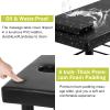 Massage Therapy Table Chiropractic Rolling Massage Table Physical Therapy Table 75Long 29.5Wide Stationary Massage Table Heavy Duty Massage Table with Metal Framed & Memory Foam Layer - Black view 4
