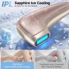 Painless IPL Laser Hair Removal for Women & Men, 39F Sapphire Ice Cooling Technology, At-Home Laser Hair Removal Device for Face, Armpits, Legs, Bikini & Whole Body, Long-Lasting Results view 2
