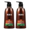 2 Pack Argan Oil Sulfate Free Shampoo and Condtioner Sets with Moisturizing Hair Mask for Dry Damaged,Color-Treated Frizzy Curly Hair,750ML*2 view 3